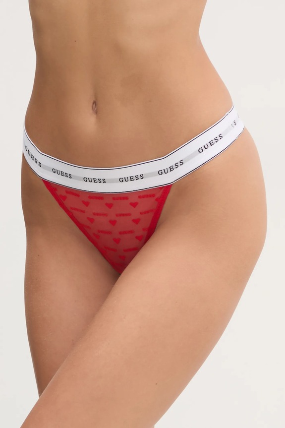 Podprsenka a tanga Guess LISA červená O5RG05.KCMT0