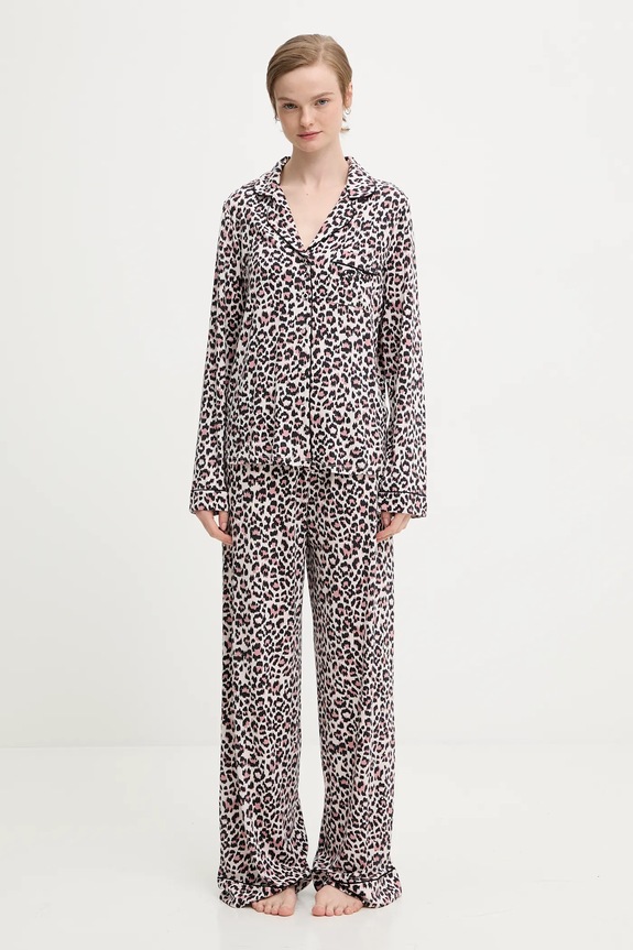 Guess pijama SASHA negru O5RX08.KCIN2