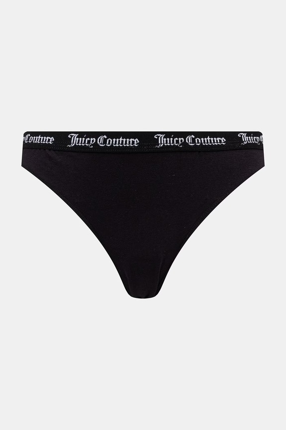 Juicy Couture nohavičky dámske bavlnené s elastanom DIDDY BRIEF PK 3-pak JCLBR224572 ružová SS26