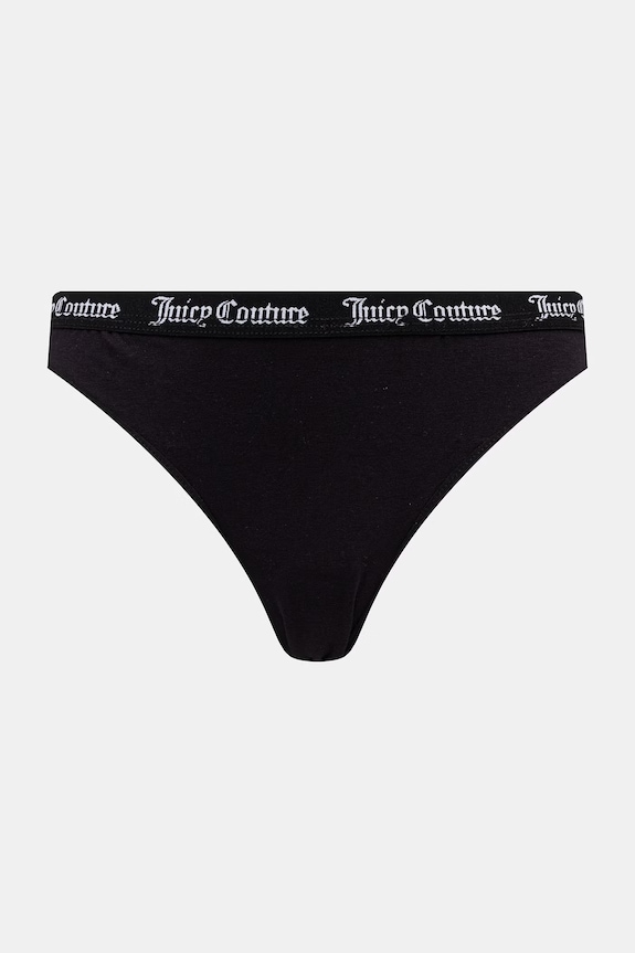 Juicy Couture nohavičky dámske bavlnené s elastanom DIDDY BRIEF PK 3-pak JCLBR224572 ružová SS26