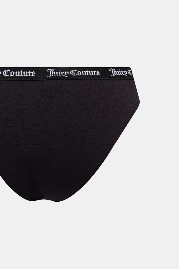 Juicy Couture nohavičky dámske bavlnené s elastanom DIDDY BRIEF PK 3-pak JCLBR224572 ružová