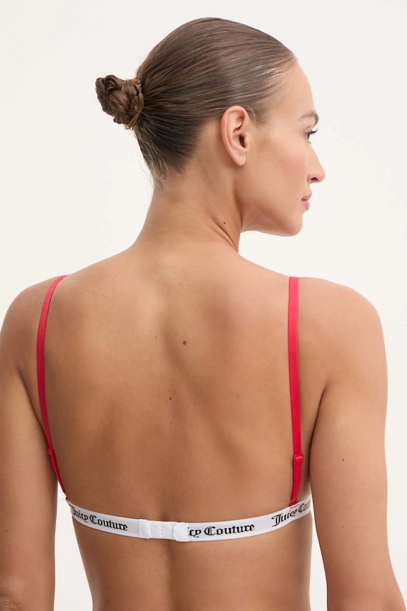 Odzież Juicy Couture biustonosz TRIANGLE BRA JCLQB224518 czerwony