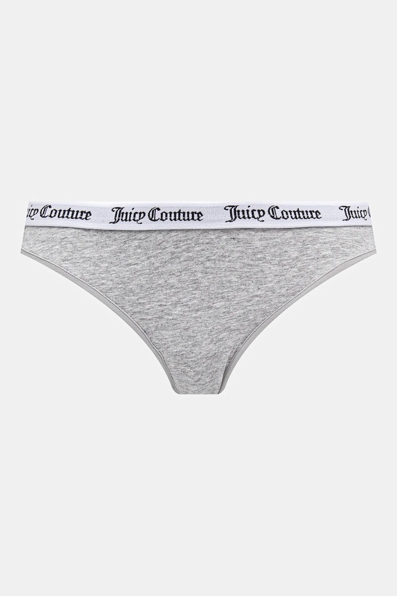 Odzież Juicy Couture stringi DANA THONG 3PK 3-pack JCLTH224571 szary