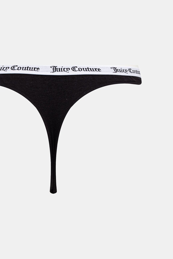 Juicy Couture stringi DANA THONG 3PK 3-pack JCLTH224571 szary