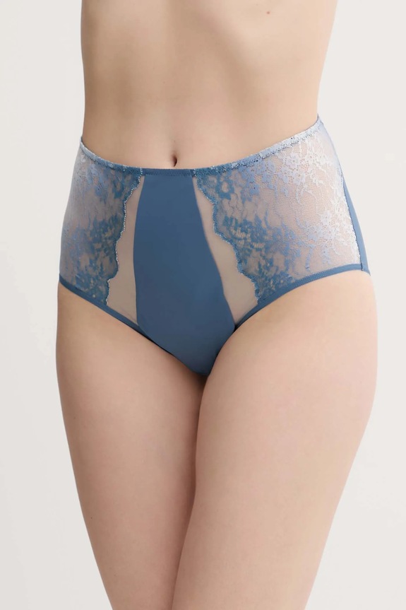 Gaćice Chantelle pletivo plava C22MC5