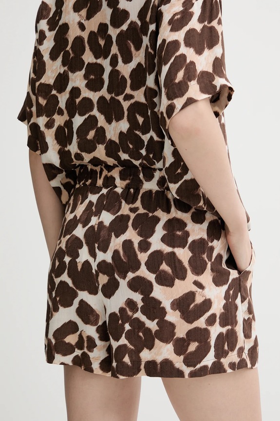 Σορτς πιτζάμας Chantelle FNAGE5 καφέ SS26