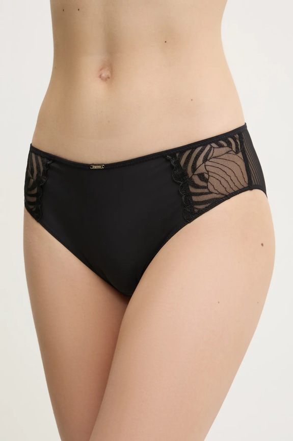 Gaćice Chantelle pletivo crna C15YC5