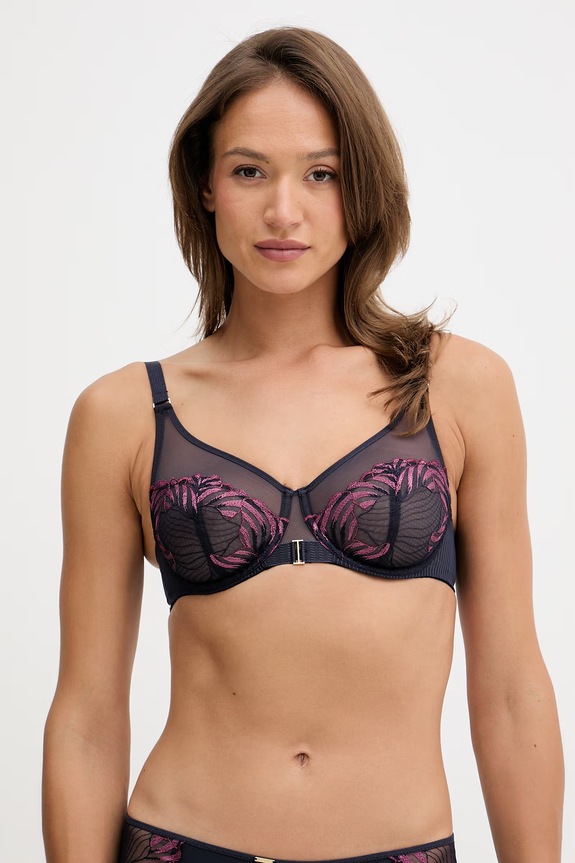 Chantelle biustonosz granatowy C15YMU