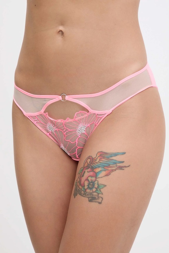 Chantelle figi dzianina różowy C22OA0