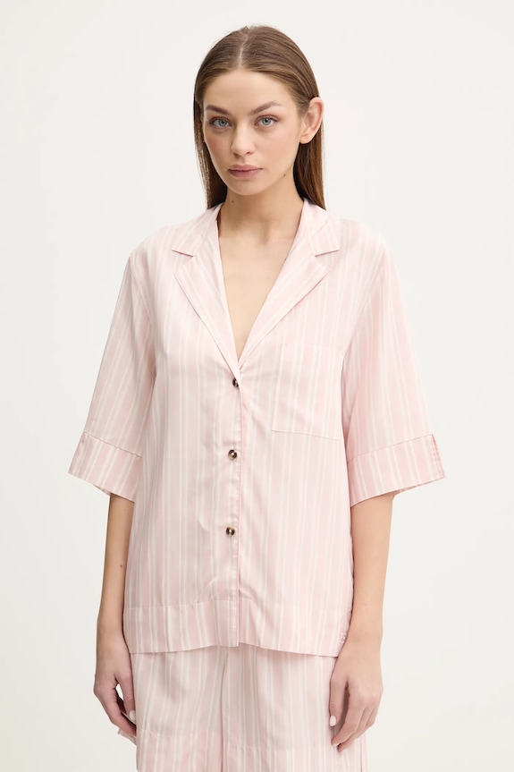 Chantelle camasa de pijama munte roz C19IH5