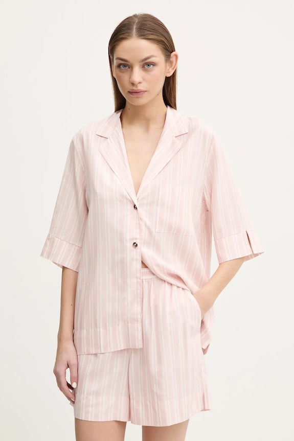 Chantelle camasa de pijama C19IH5 roz SS25