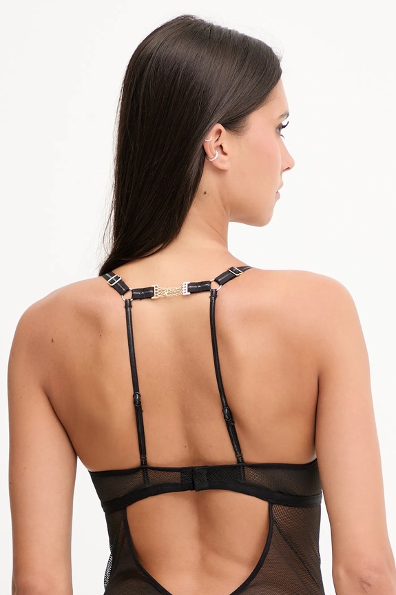 Oblečenie Body Chantelle C01LT9 čierna