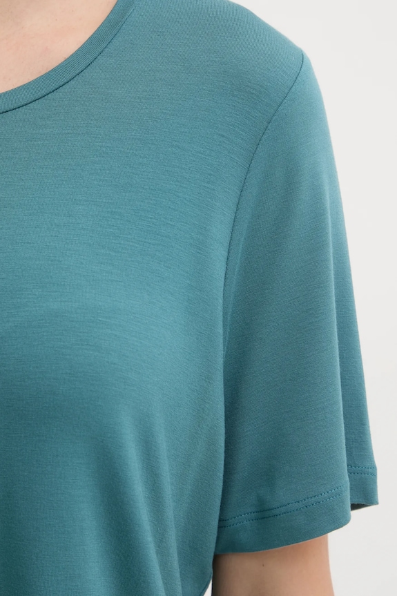 Homewear majica kratkih rukava Chantelle FN7650 tirkizna