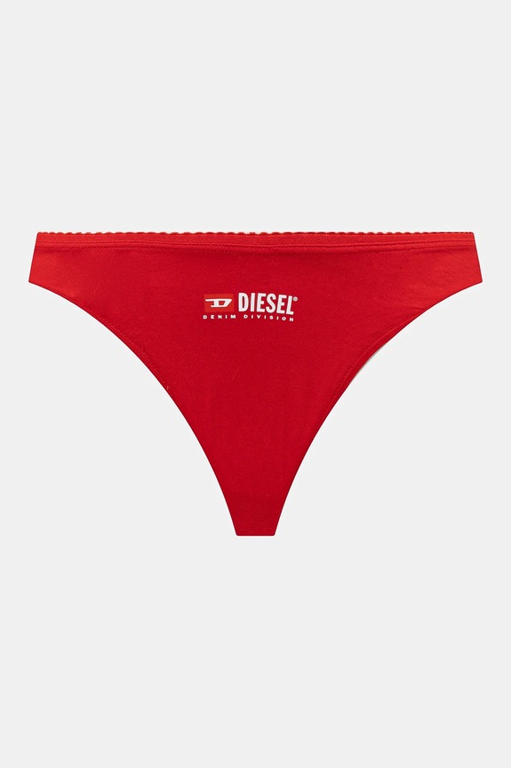 Ρούχα Στρινγκ Diesel PUNCHY-D-CORE-3PACK UNDERPANTS 3-pack A17515.0WHAV κόκκινο