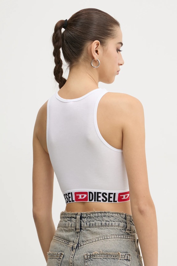 Odzież Diesel top SANDRA-D-CORE Tank A17638.0NJAP biały