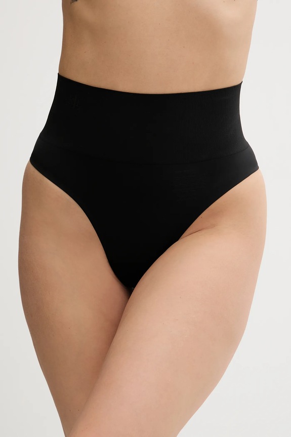 Lauren Ralph Lauren stringi modelujące dzianina czarny 4L0065