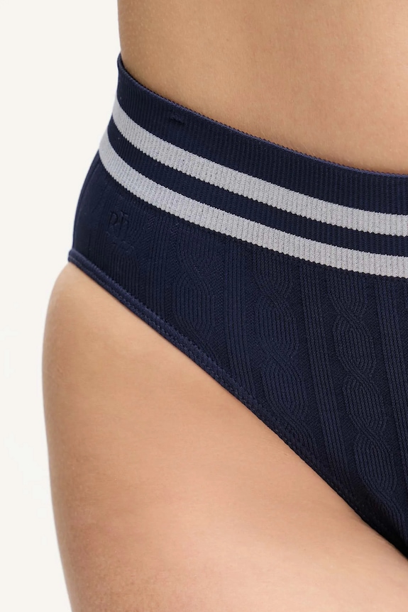 Nohavičky Lauren Ralph Lauren tmavomodrá 4L0192