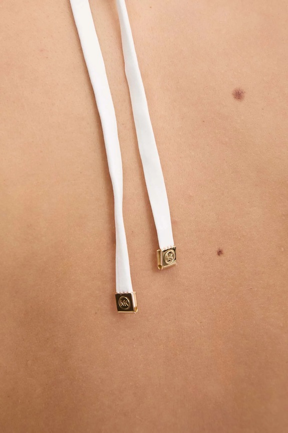 MICHAEL Michael Kors top bikini bianco MM7M327