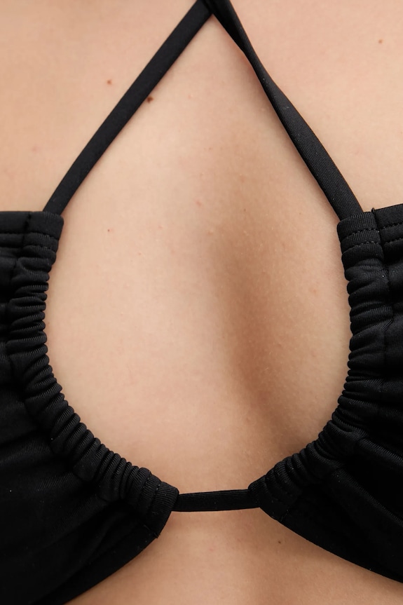 MICHAEL Michael Kors top bikini nero MM7M327