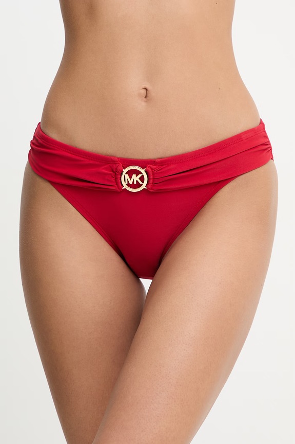 MICHAEL Michael Kors figi kąpielowe damskie czerwony MM7M842