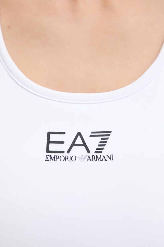 Αθλητικό σουτιέν EA7 Emporio Armani AF12625.7W000231 λευκό