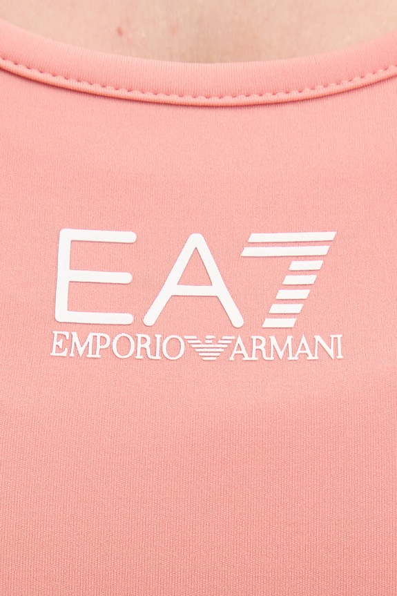 EA7 Emporio Armani reggiseno sportivo AF12625.7W000231 arancione