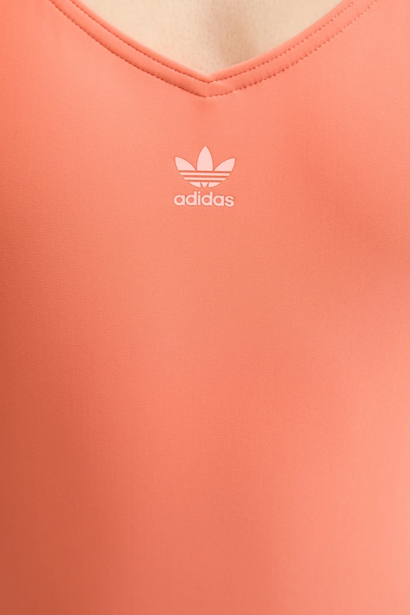 Jednodielne plavky adidas Originals Adicolor JC6258 oranžová