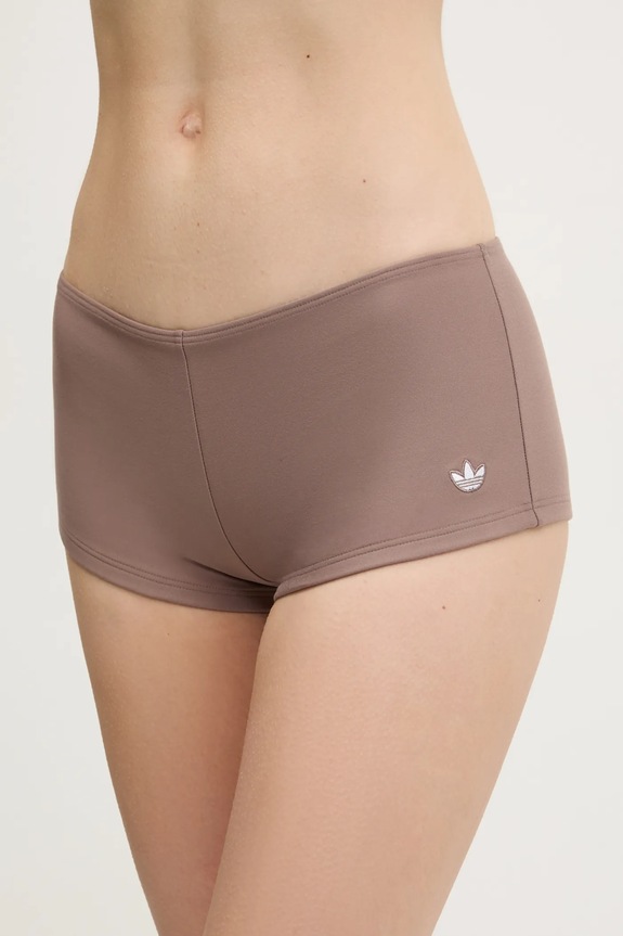 Μαγιό adidas Originals Essential κάτω μέρος καφέ JD0899