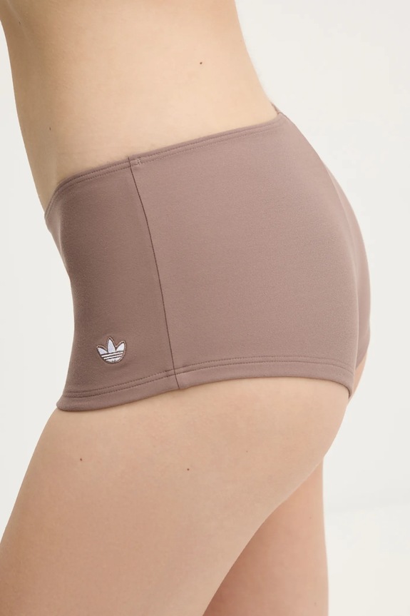 Μαγιό adidas Originals Essential JD0899 καφέ SS25