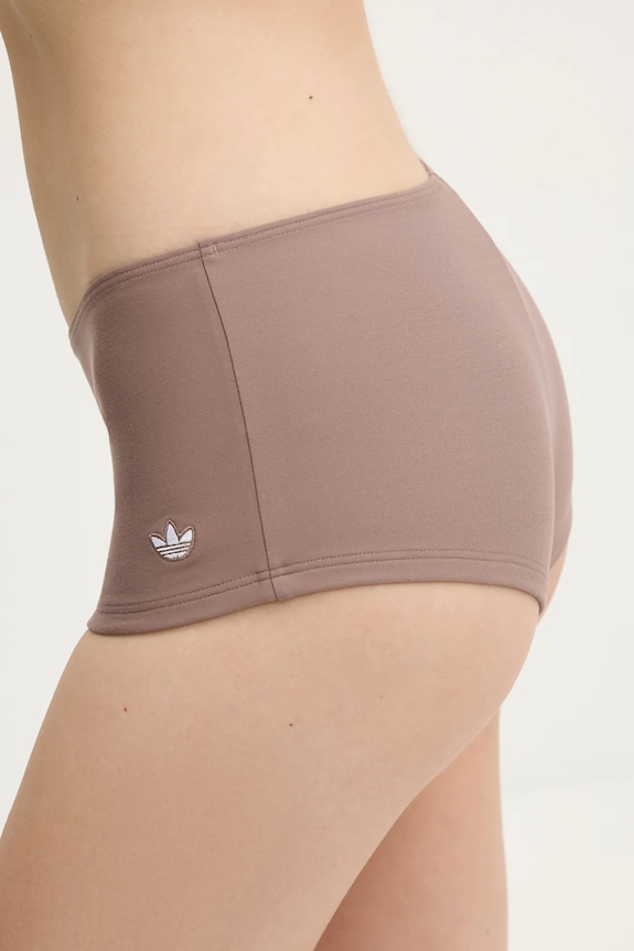 Μαγιό adidas Originals Essential JD0899 καφέ SS25