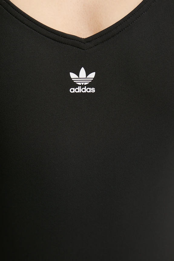 adidas Originals costum de baie dintr-o bucată Adicolor JG5775 negru