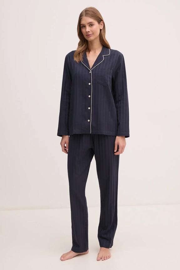 Gant pijama set bleumarin 902444900