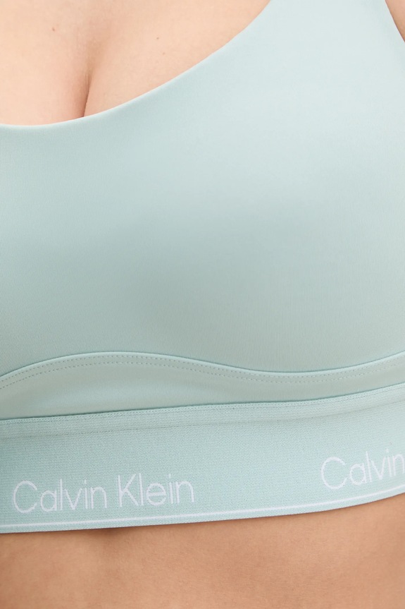 Športni modrček Calvin Klein Performance LVGWS5K137 turkizna