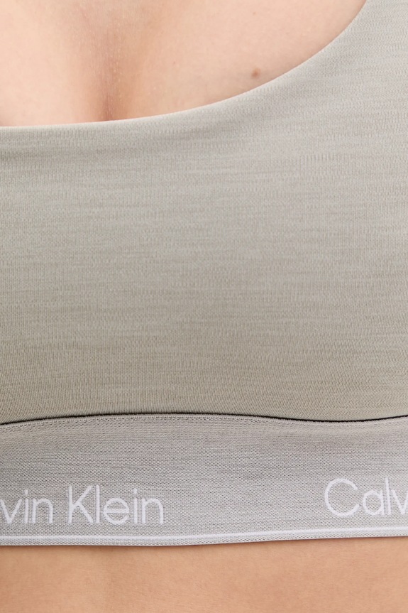 Calvin Klein Performance reggiseno sportivo LVGWS5K138 grigio