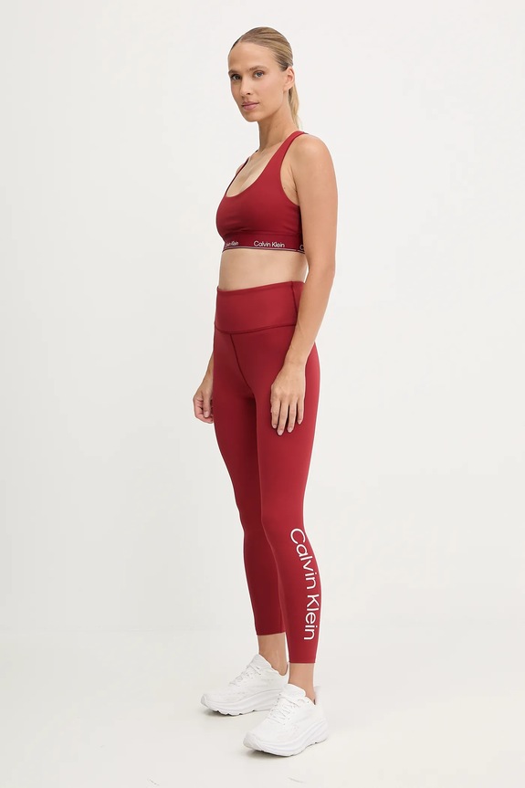 Športová podprsenka Calvin Klein Performance LVGWS5K138 červená AW25