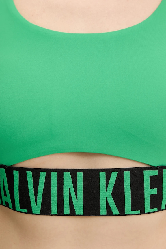 Športni modrček Calvin Klein Performance LVGWS5K149 zelena