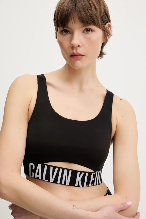 Športni modrček Calvin Klein Performance črna LVGWS5K149