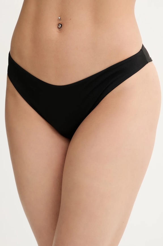 Max Mara Beachwear figi kąpielowe dół czarny 2516821119600