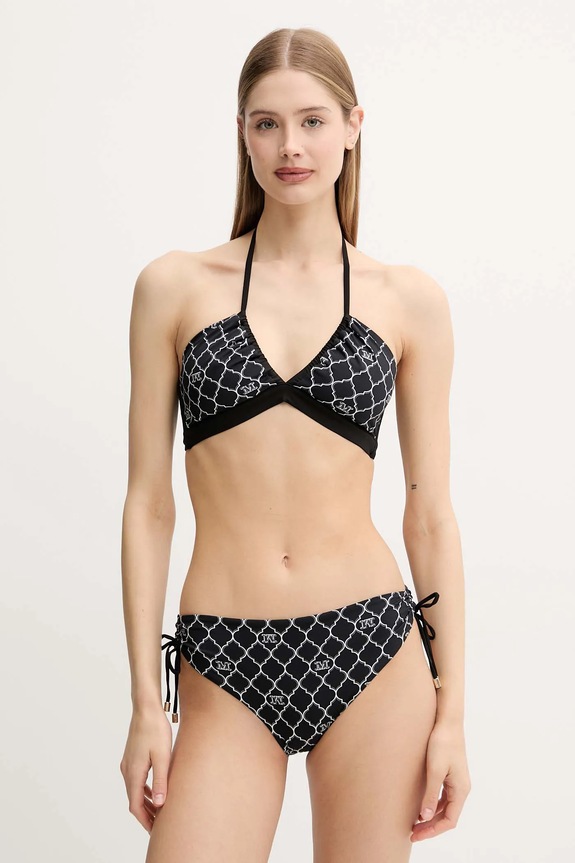 Max Mara Beachwear biustonosz kąpielowy dwustronny 2516821349600 czarny SS25