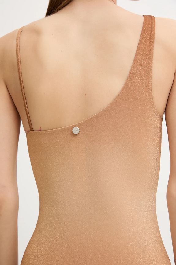 Ολόσωμο μαγιό Max Mara Beachwear 2516831169600 μπεζ