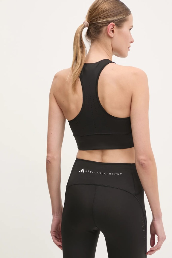 Abbigliamento adidas by Stella McCartney reggiseno sportivo TruePurpose JF3760 nero