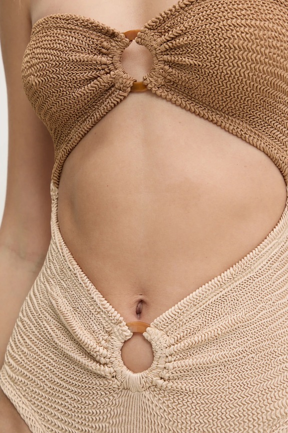 Jednodielne plavky PARAMIDONNA béžová SS24RCS