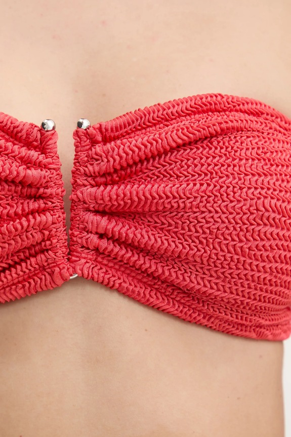 PARAMIDONNA dwuczęściowy strój kąpielowy SS24FRW czerwony
