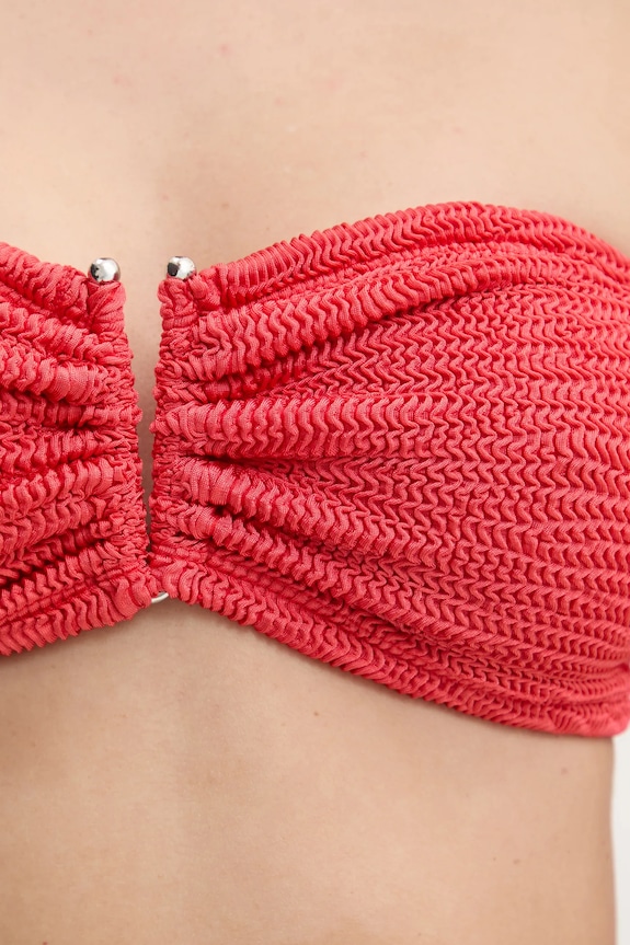 PARAMIDONNA dwuczęściowy strój kąpielowy SS24FRW czerwony