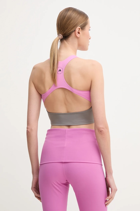 Oblečenie Top adidas by Stella McCartney Two-Tone JP3172 fialová