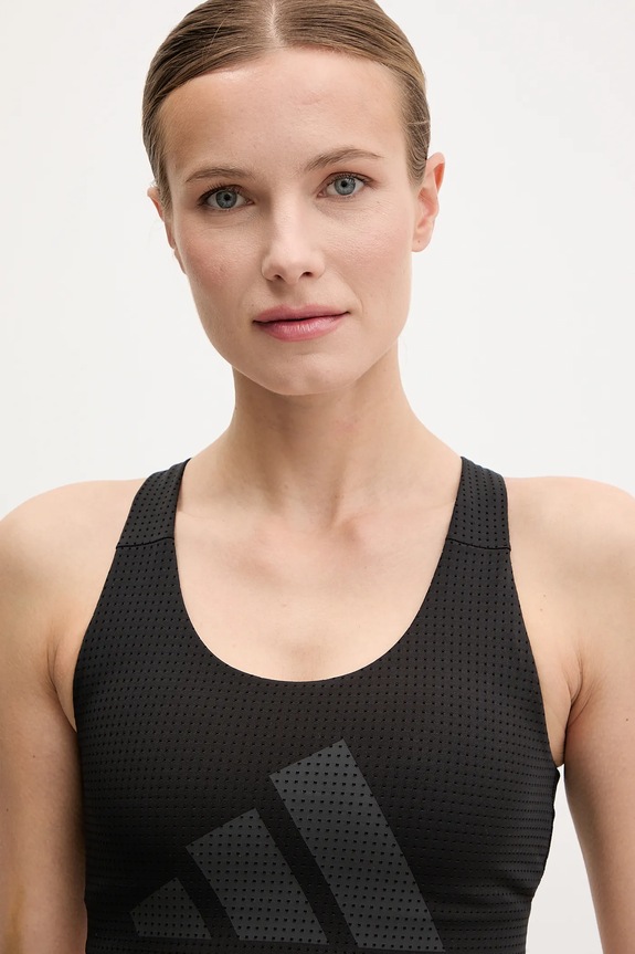adidas Performance biustonosz sportowy Powerimpact Hiit czarny JI9964