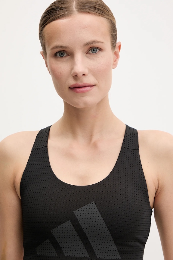 adidas Performance biustonosz sportowy Powerimpact Hiit czarny JI9964