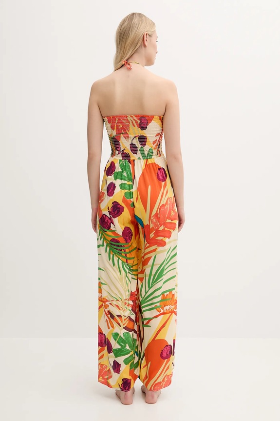 Ρούχα Ολόσωμη φόρμα παραλίας Desigual BAHAMAS JAMPSUIT 25SWMW03 μπεζ