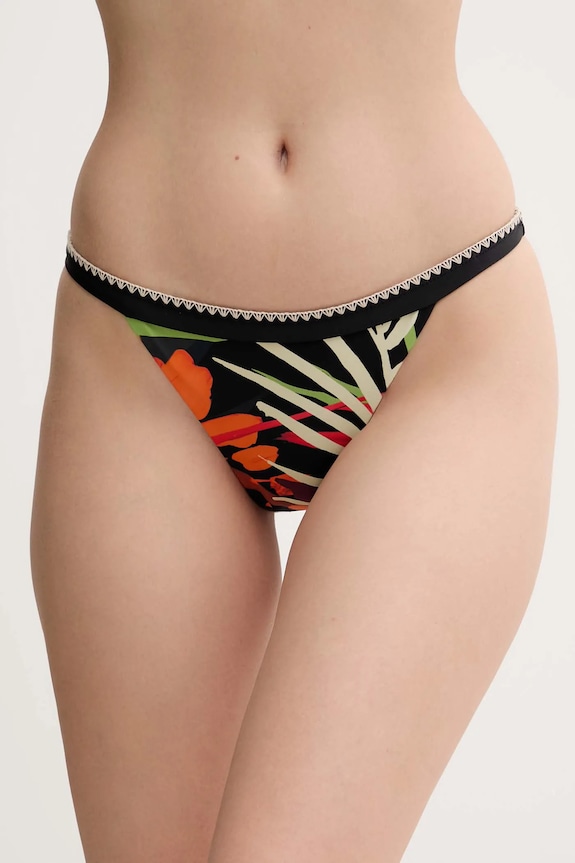 Plavkové nohavičky Desigual BELICE BOTTOM spodný čierna 25SWMK06