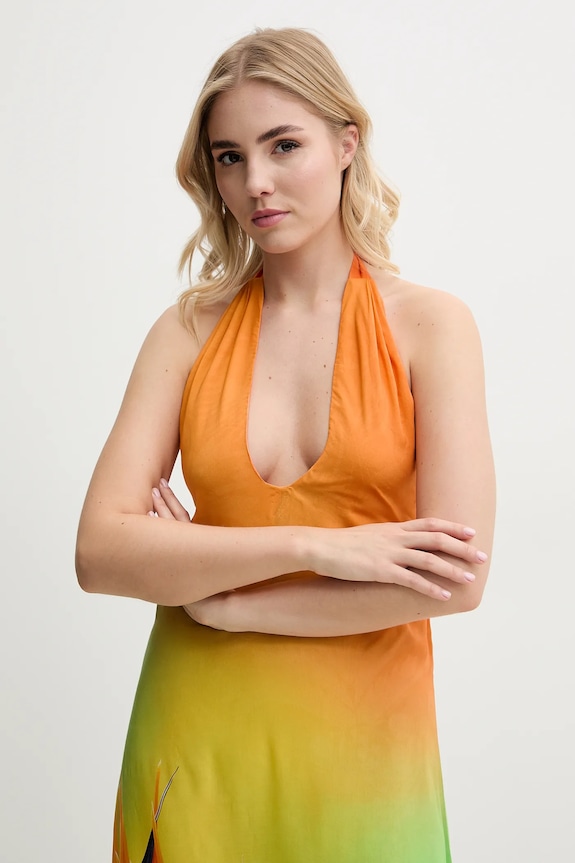 Φόρεμα παραλίας Desigual COLIBRÍ DRESS πολύχρωμο 25SWMW11